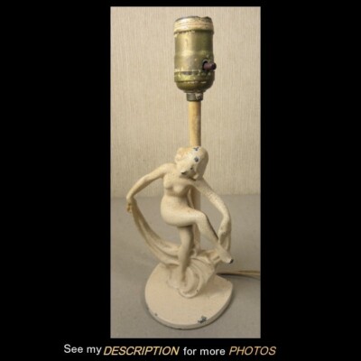 antique 1920 table lamps
